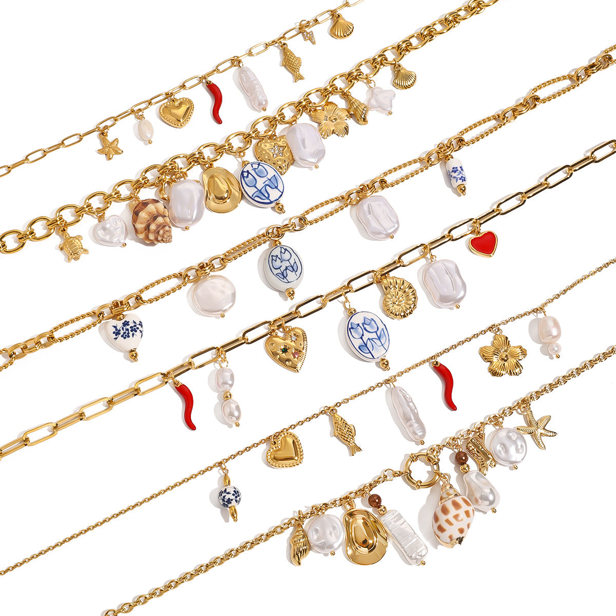 Signature Charm Necklace Collection