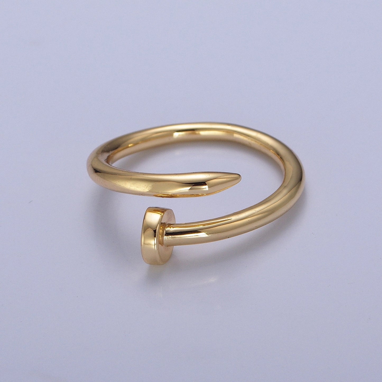 Minimal Nail Bent Ring