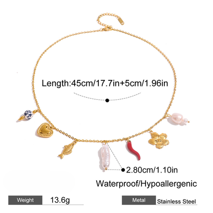 Signature Charm Necklace Collection